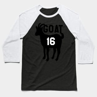 Joe Montana The GOAT Baseball T-Shirt